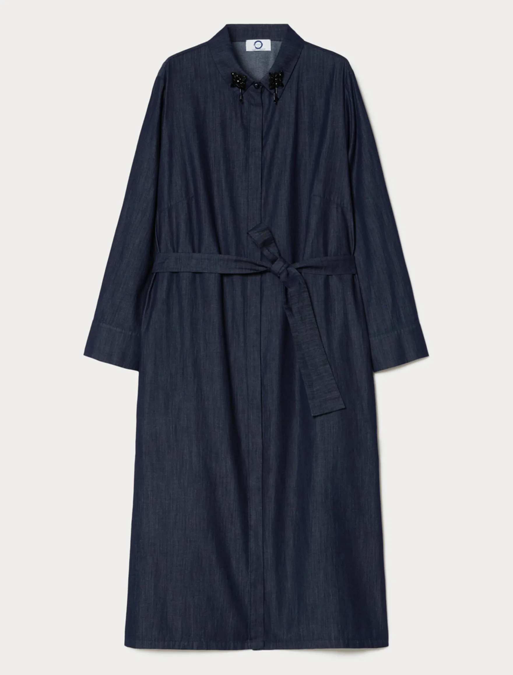 Abito chemisier in denim leggero - BLUE JEANS