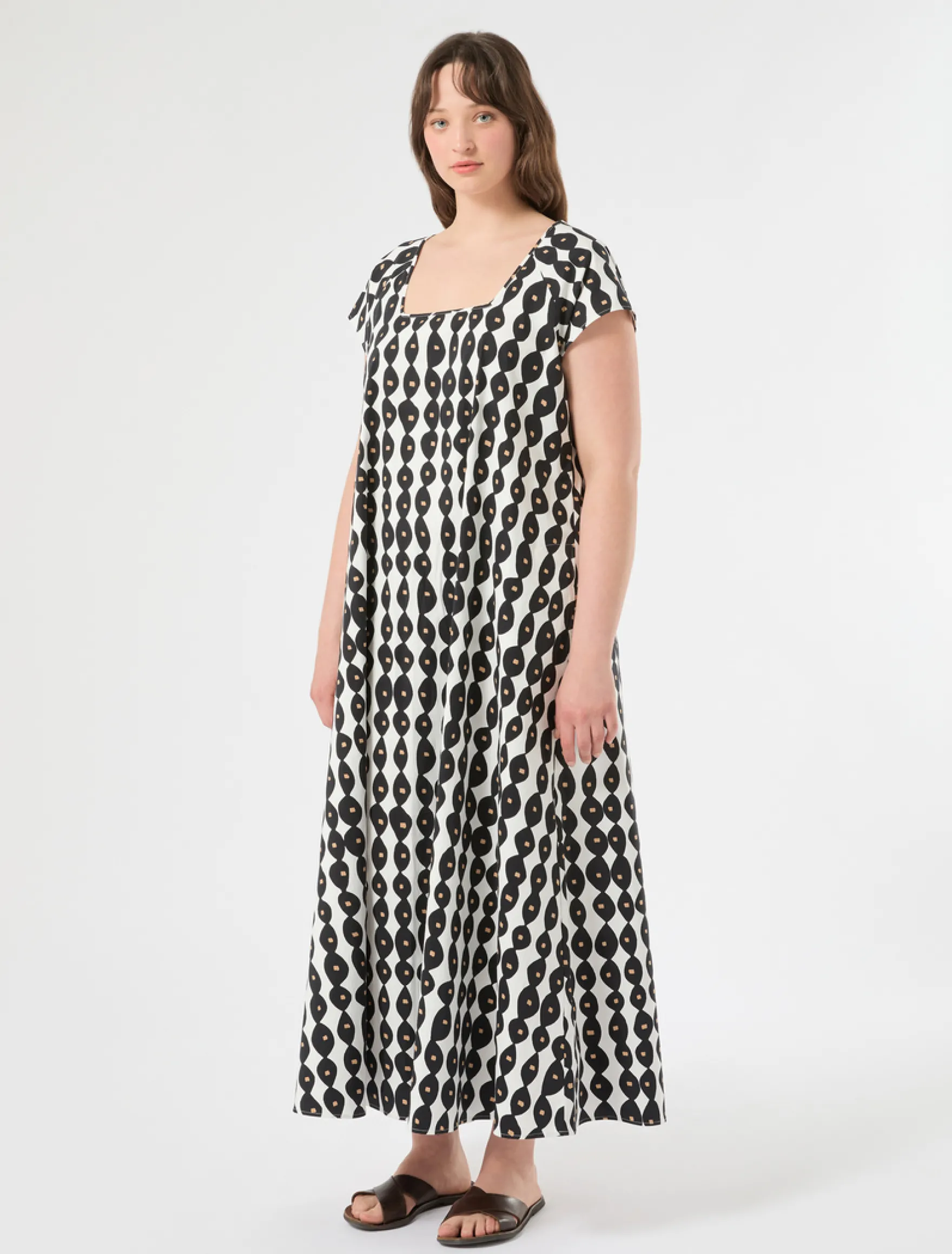 Abito in cotone - BIANCO