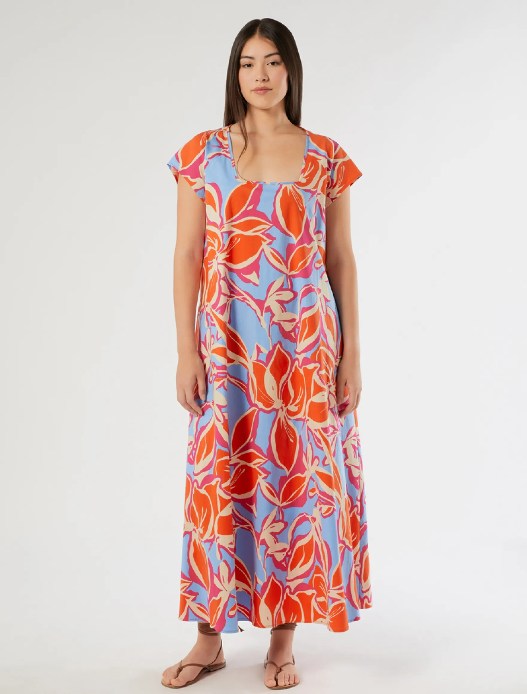 Abito in cotone - CORALLO