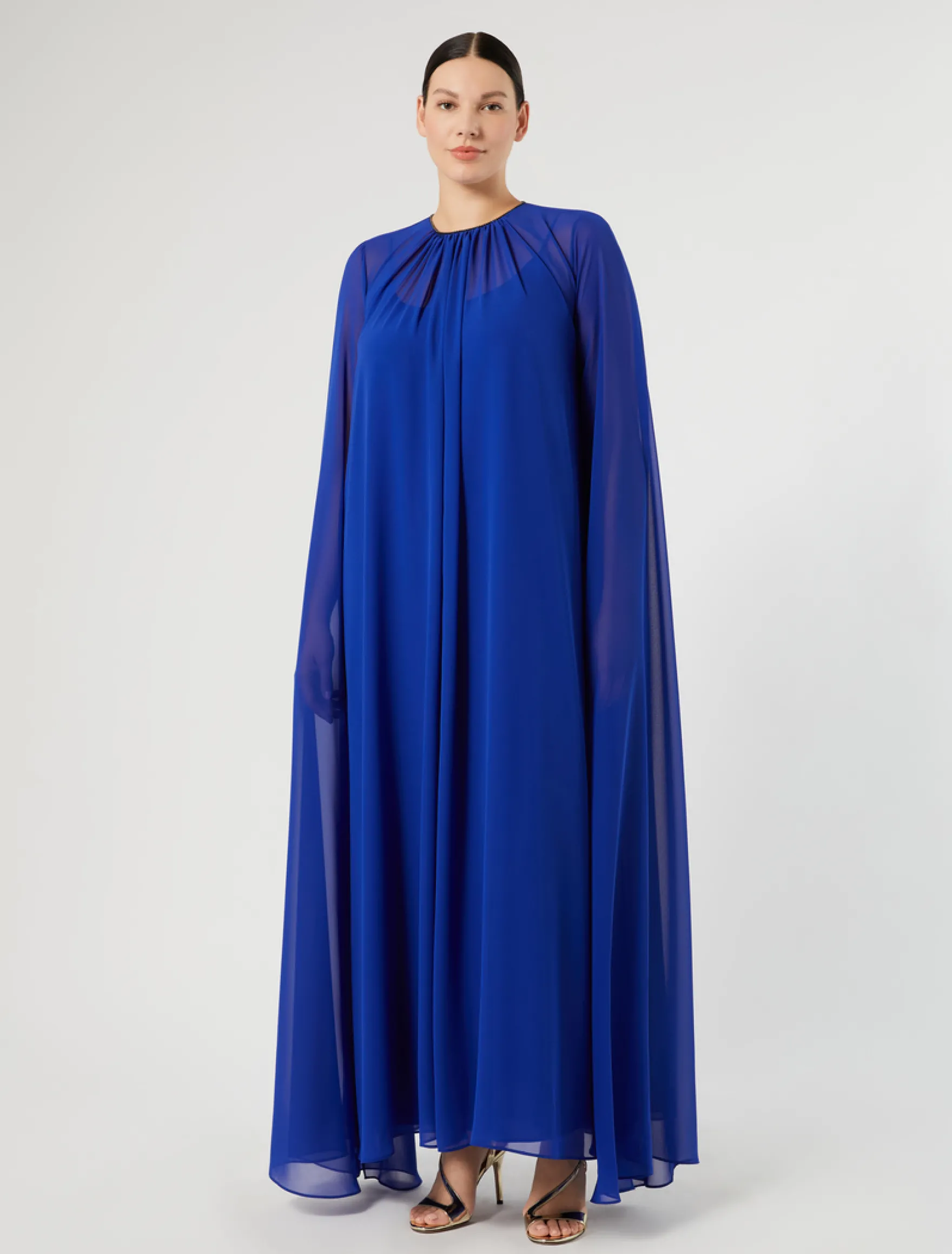 Abito in crêpe georgette - BLUETTE