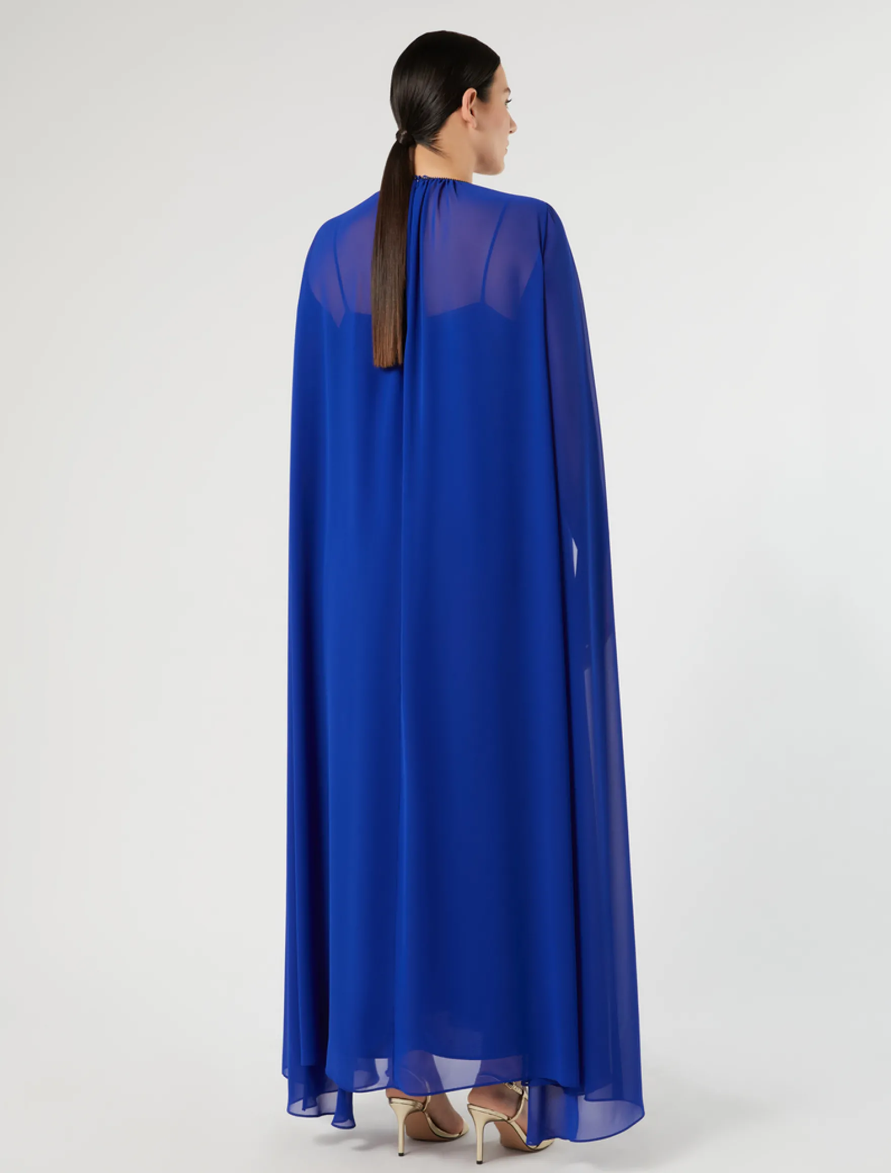 Abito in crêpe georgette - BLUETTE