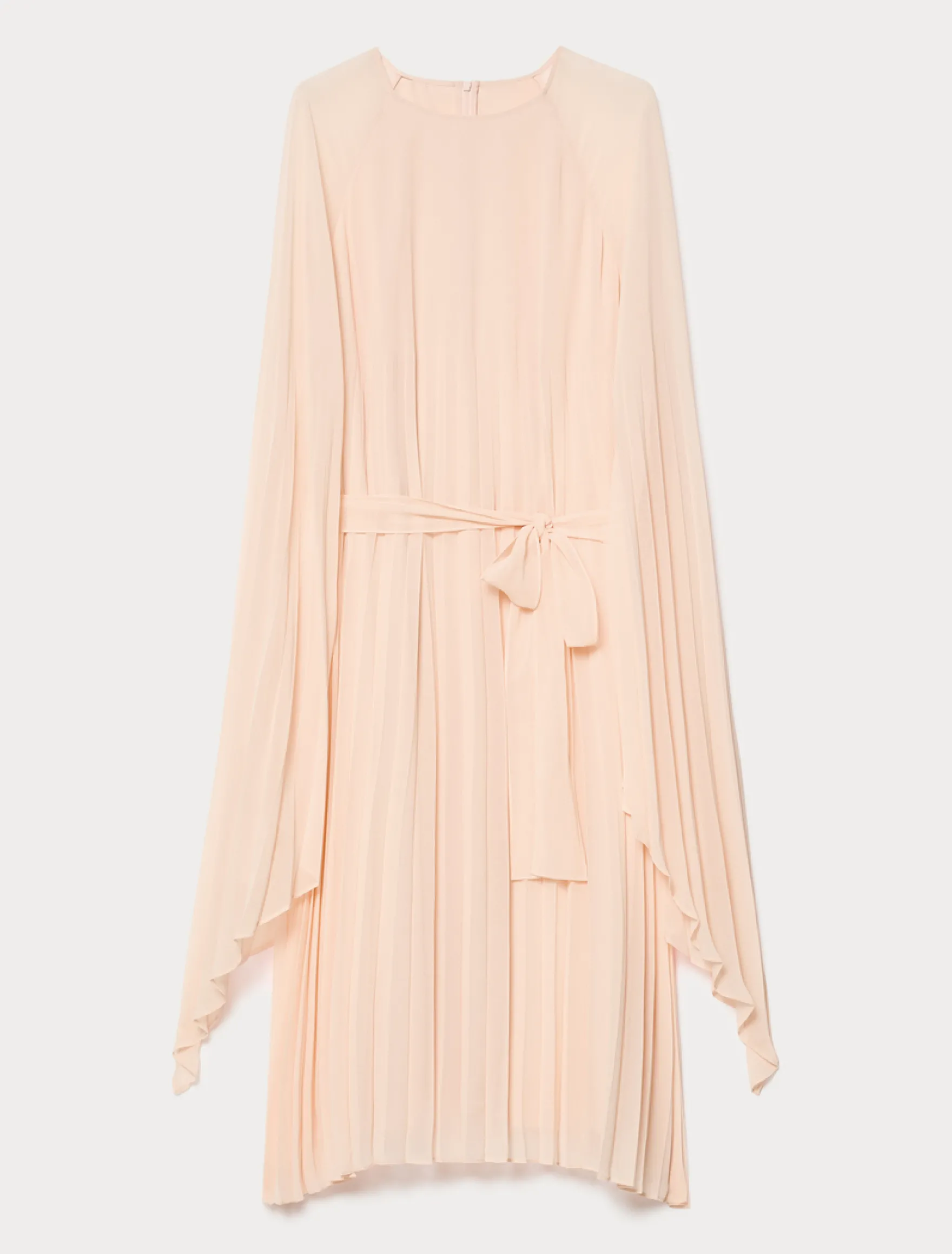 Abito in georgette plissé - ROSA