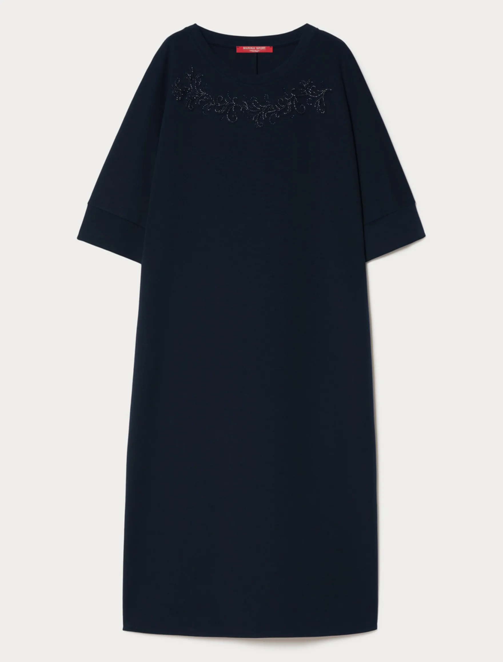Abito in jersey double - BLU