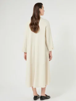 Abito in microtwill stretch - SABBIA