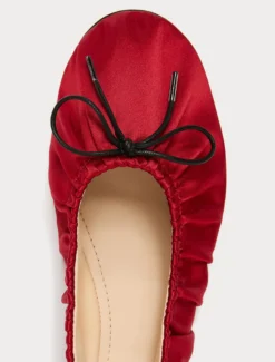 Ballerine in raso - CILIEGIA