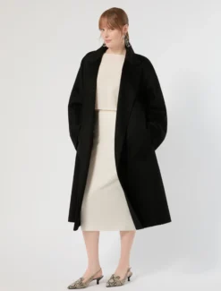 Blusa in crêpe de Chine di seta - BIANCO AVORIO