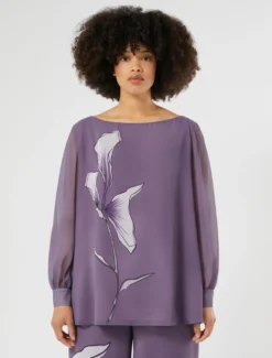 Blusa in georgette - MALVA