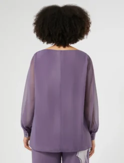 Blusa in georgette - MALVA