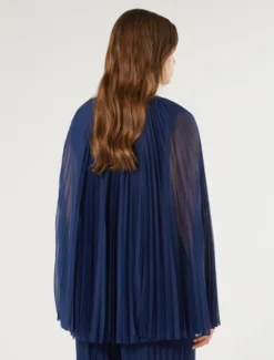 Blusa in jersey plissé - BLUETTE
