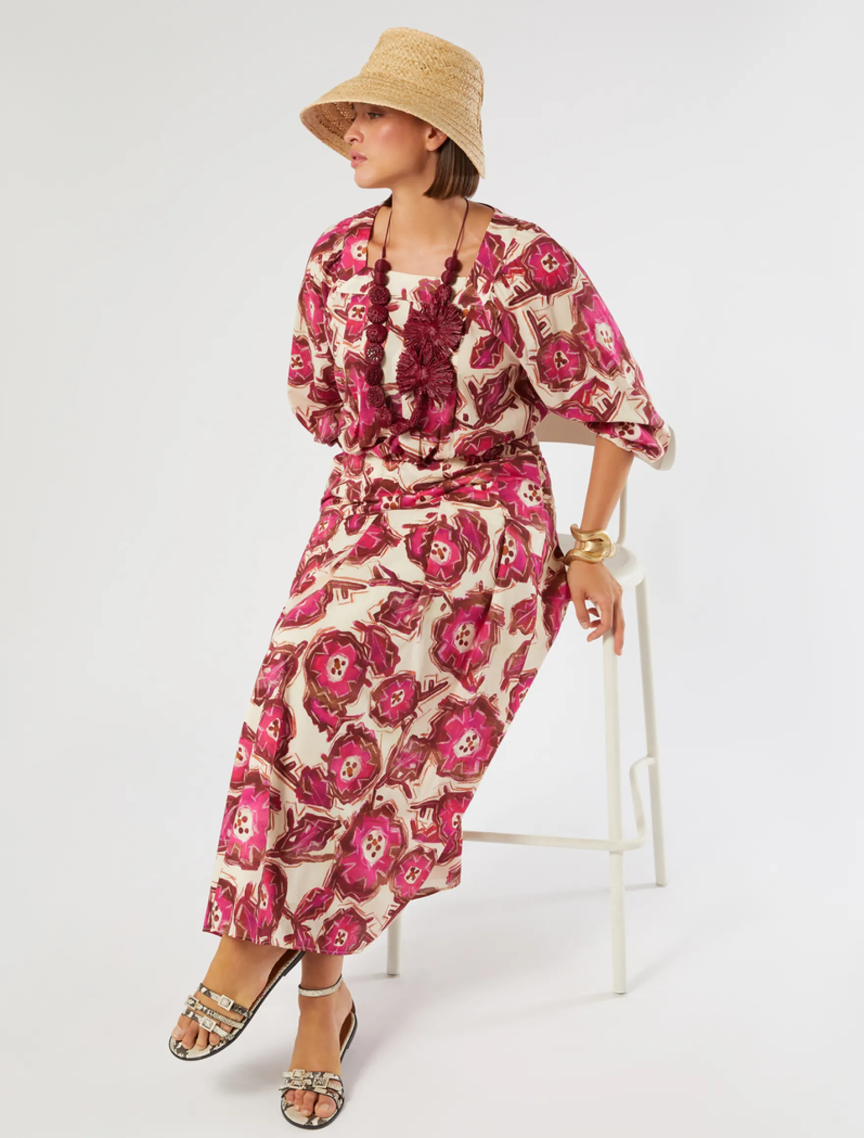 Blusa in popeline di cotone - CIPRIA