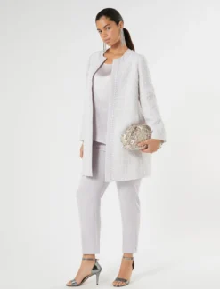 Blusa in satin leggero - LAVANDA