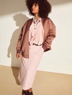 Bomber in duchesse - CARAMELLO