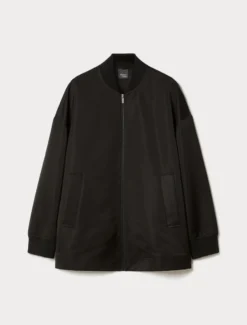Bomber in duchesse - NERO