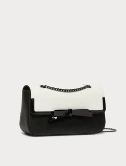 Borsa con fiocco - NERO