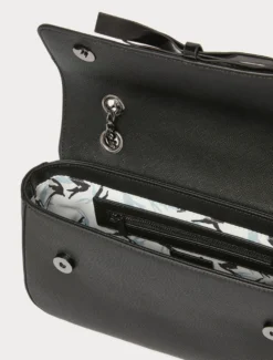 Borsa con fiocco - NERO