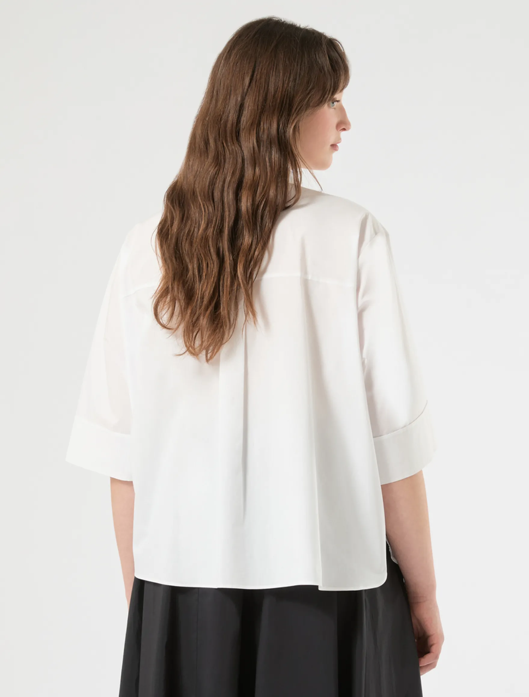 Camicia in cotone - BIANCO