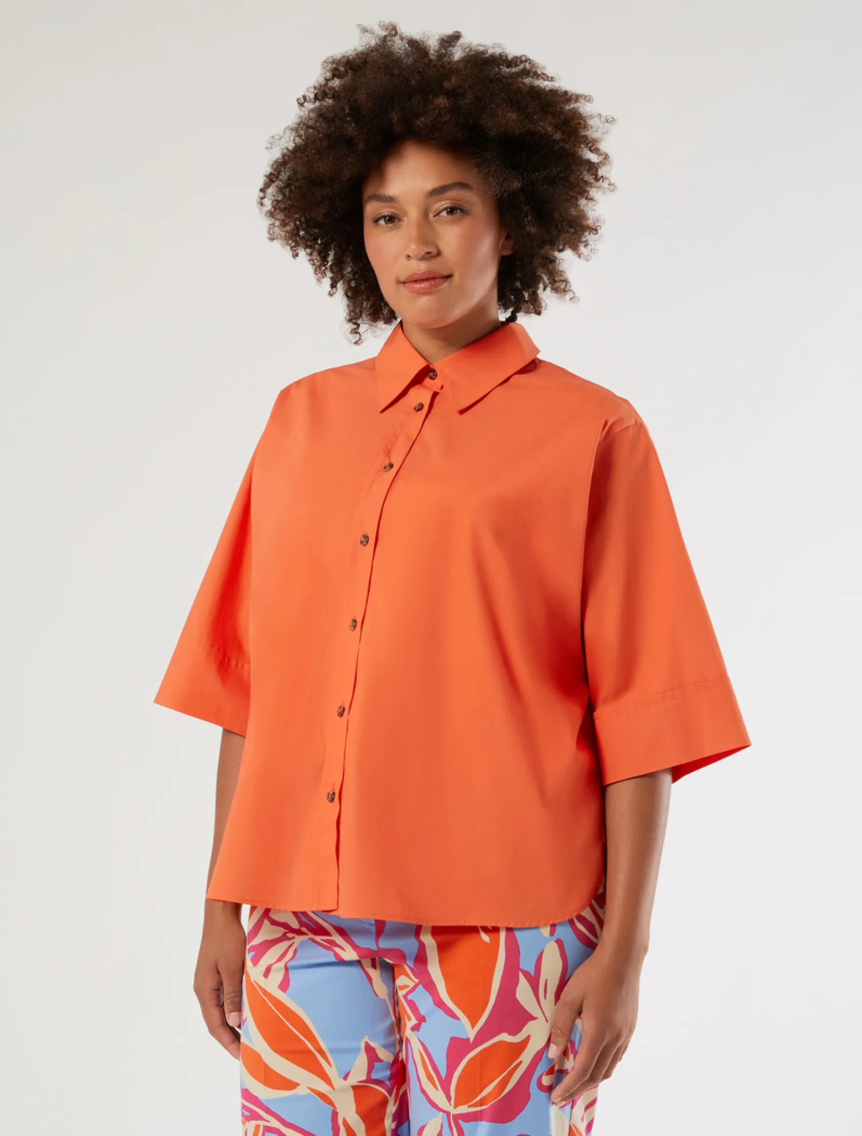 Camicia in cotone - CORALLO