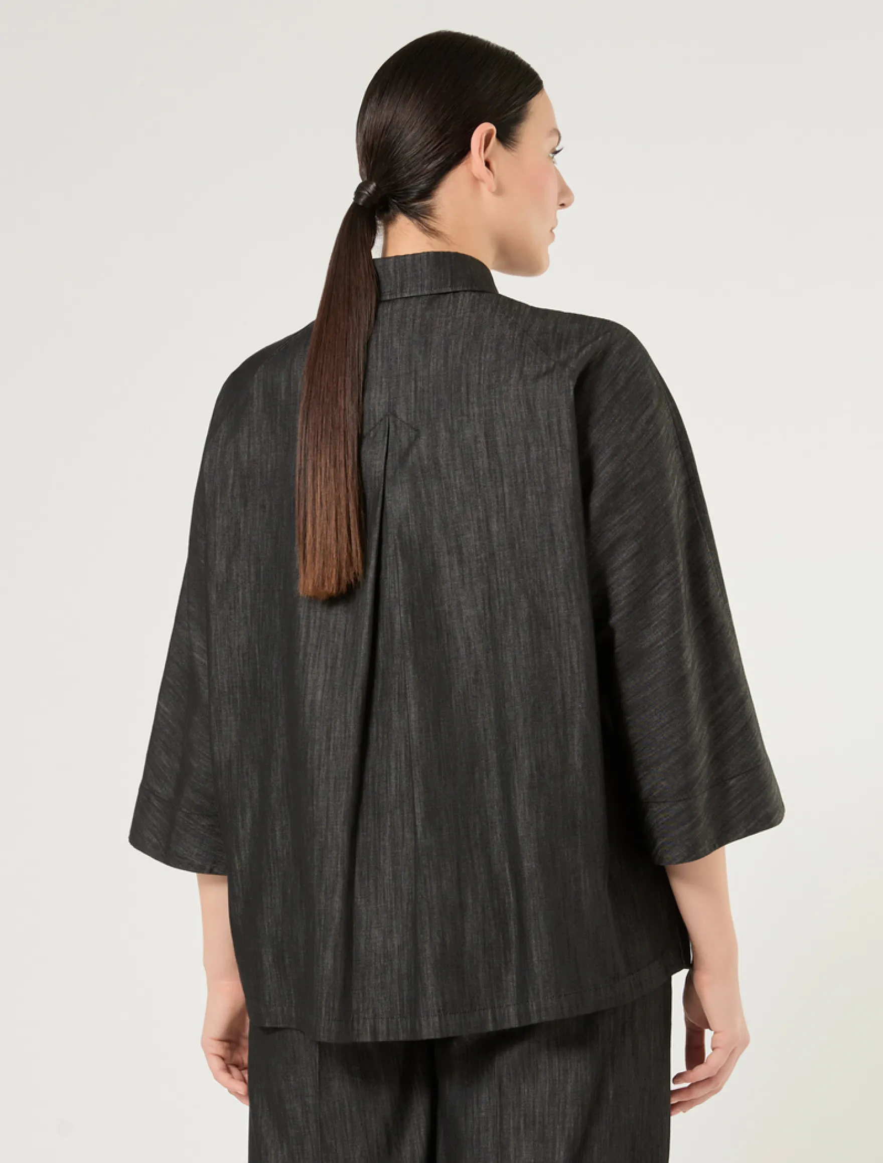 Camicia in denim - BLU NOTTE