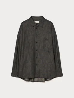 Camicia in denim - NERO