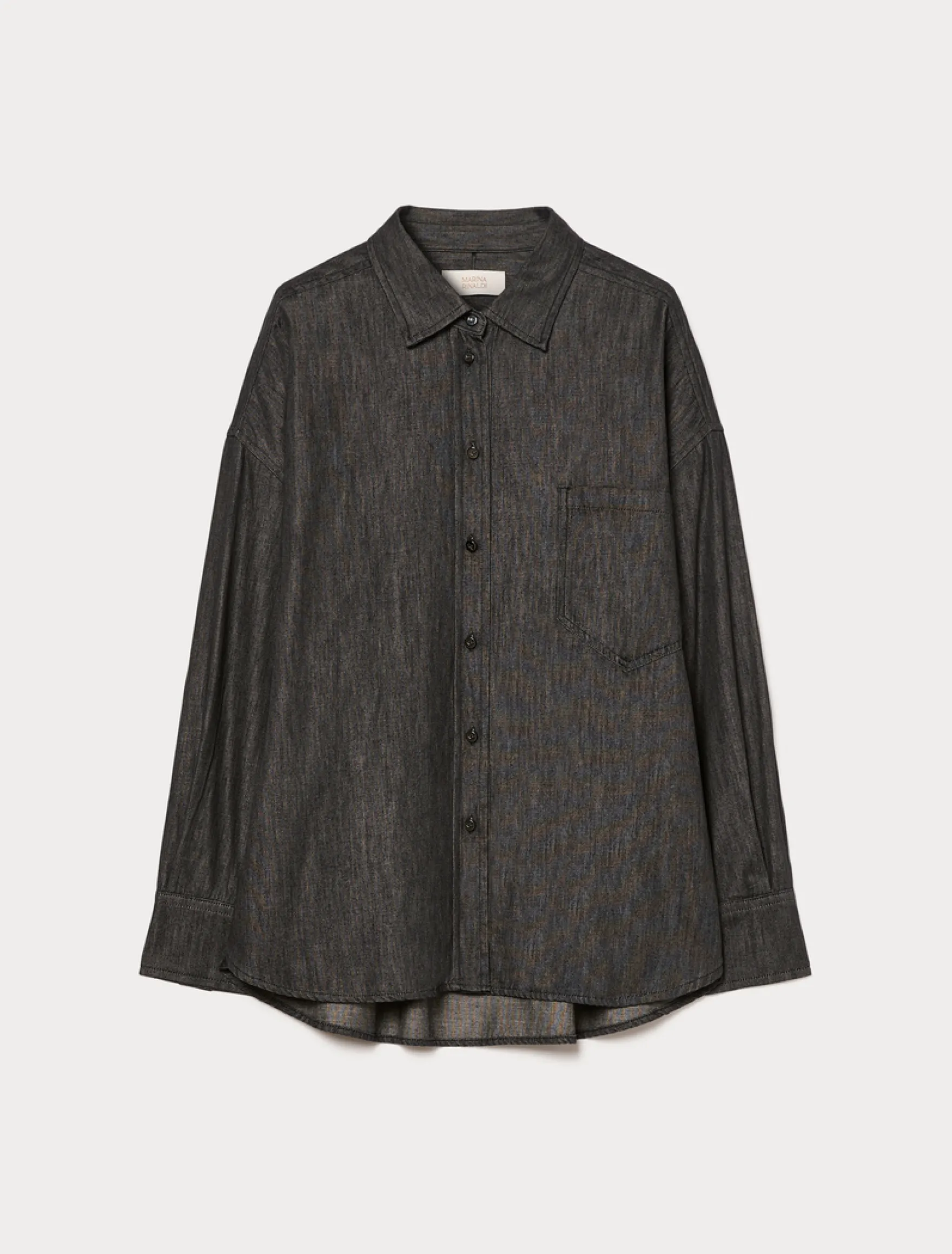 Camicia in denim - NERO
