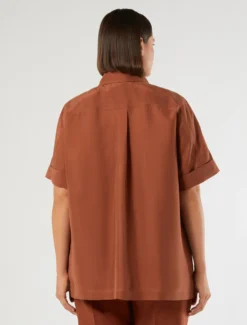 Camicia in habotai di seta - AMBRA