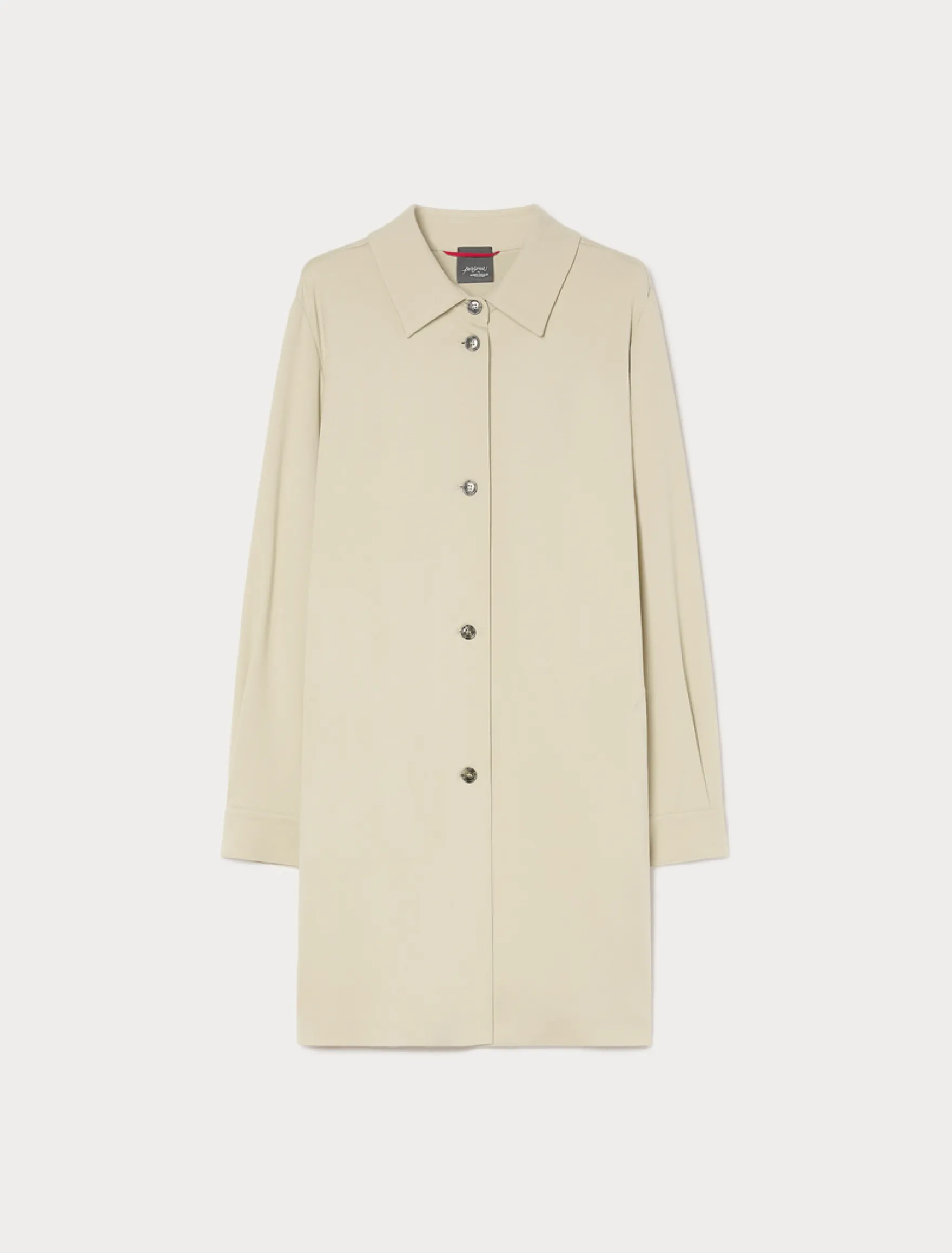 Camicia in jersey - BEIGE