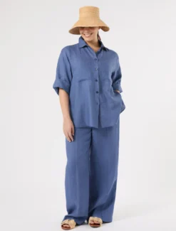 Camicia in lino - BLUETTE