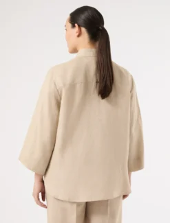 Camicia in lino - SABBIA