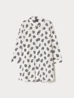 Camicia in mussola di cotone - BIANCO