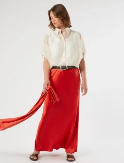 Camicia in mussola - VANIGLIA