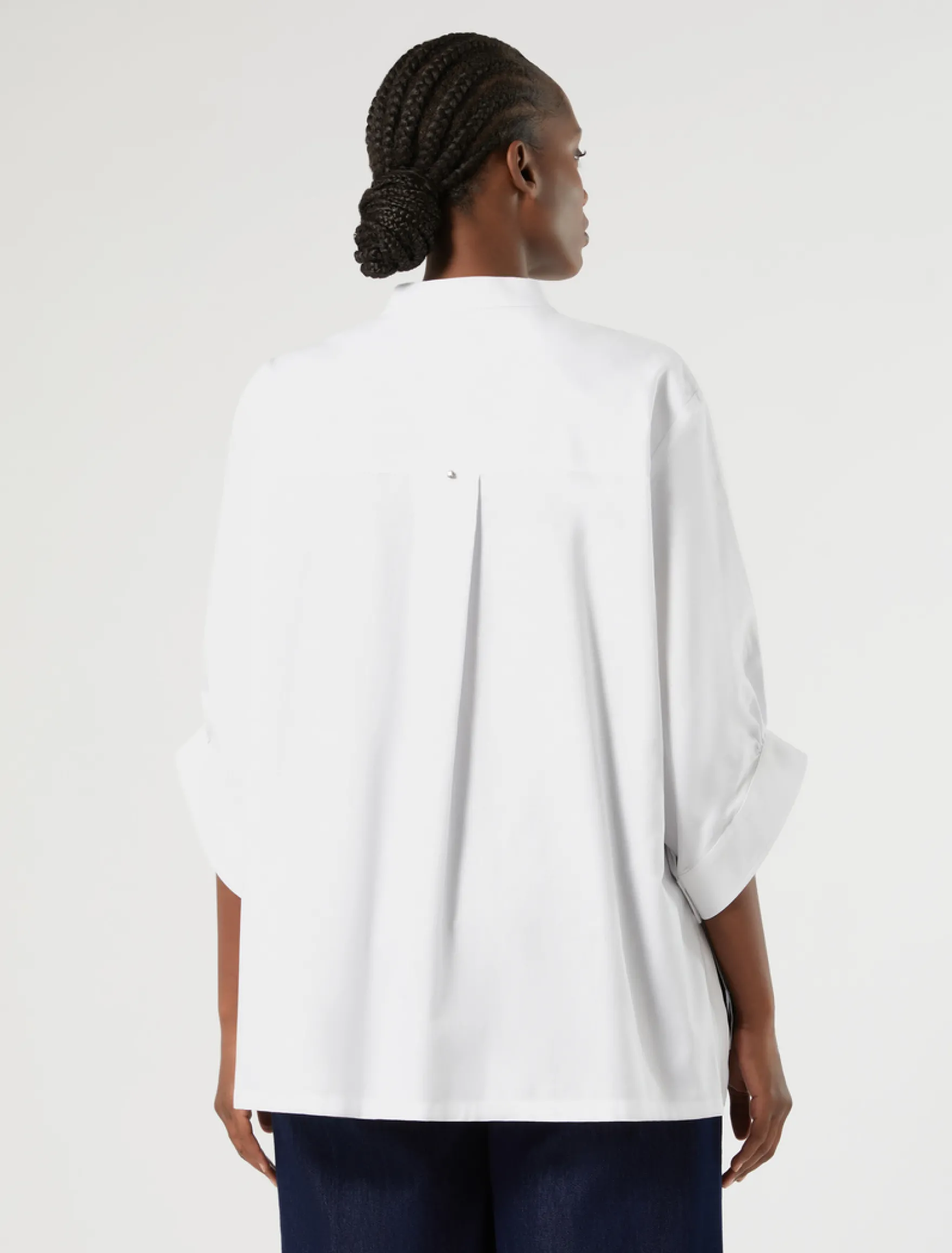 Camicia in Oxford di cotone - BIANCO OTTICO