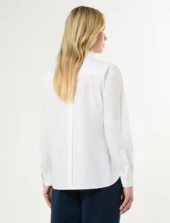 Camicia in popeline di cotone - BIANCO OTTICO