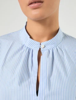 Camicia in popeline di cotone - BIANCO OTTICO