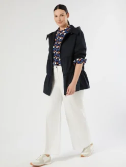 Camicia in popeline di cotone - BLU