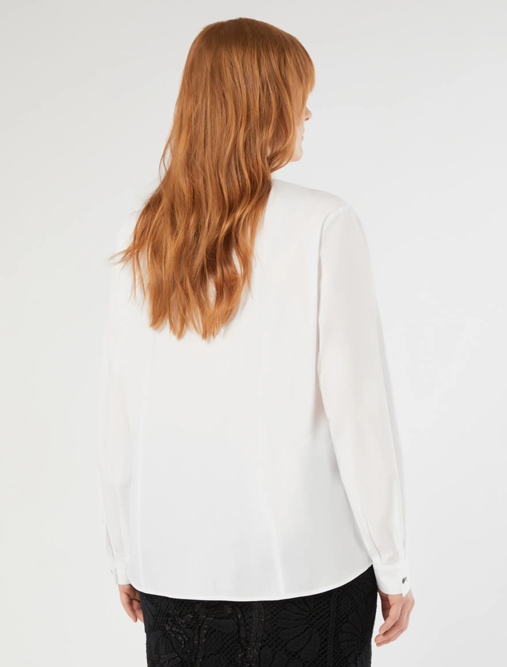 Camicia in popeline di cotone organico - BIANCO OTTICO