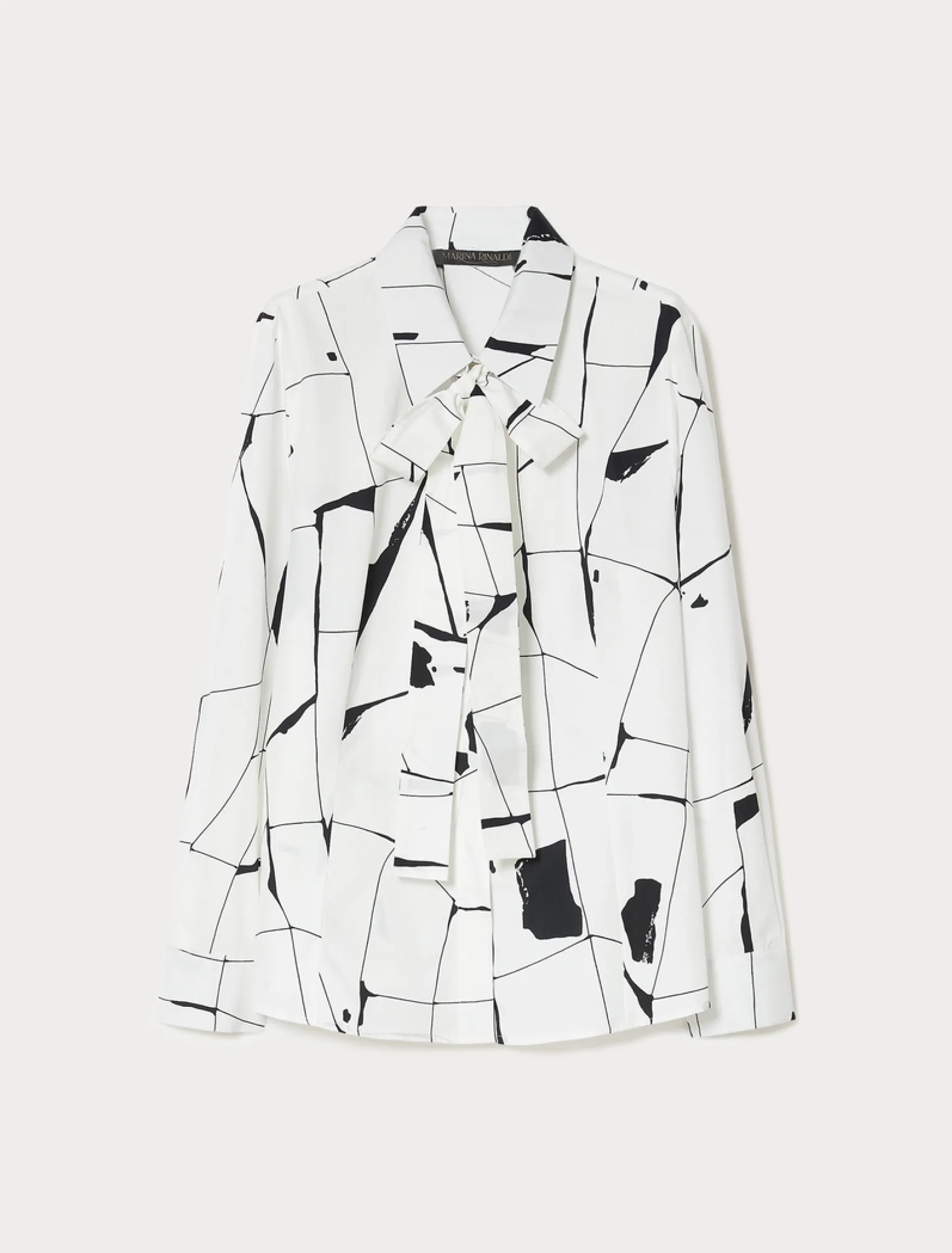 Camicia in popeline di puro cotone - BIANCO
