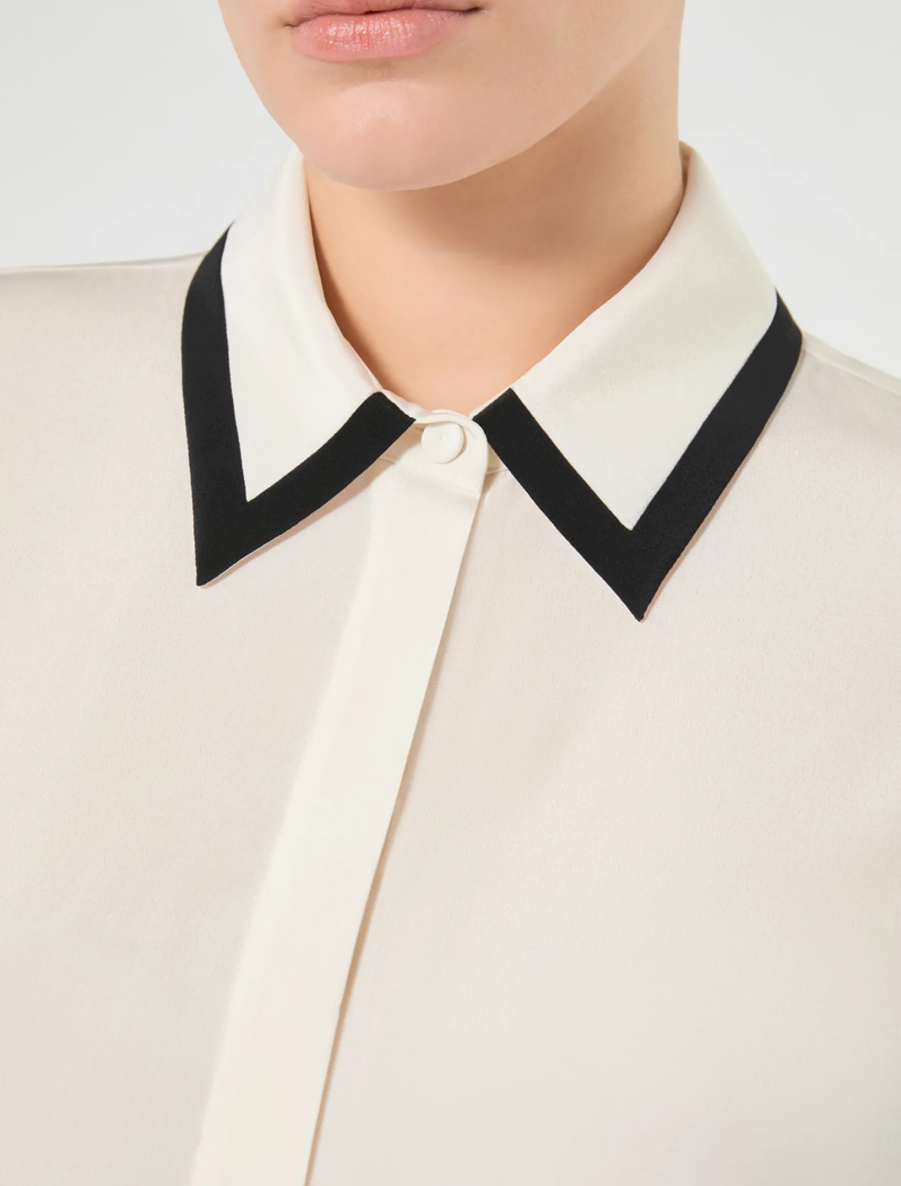 Camicia in seta - GHIACCIO