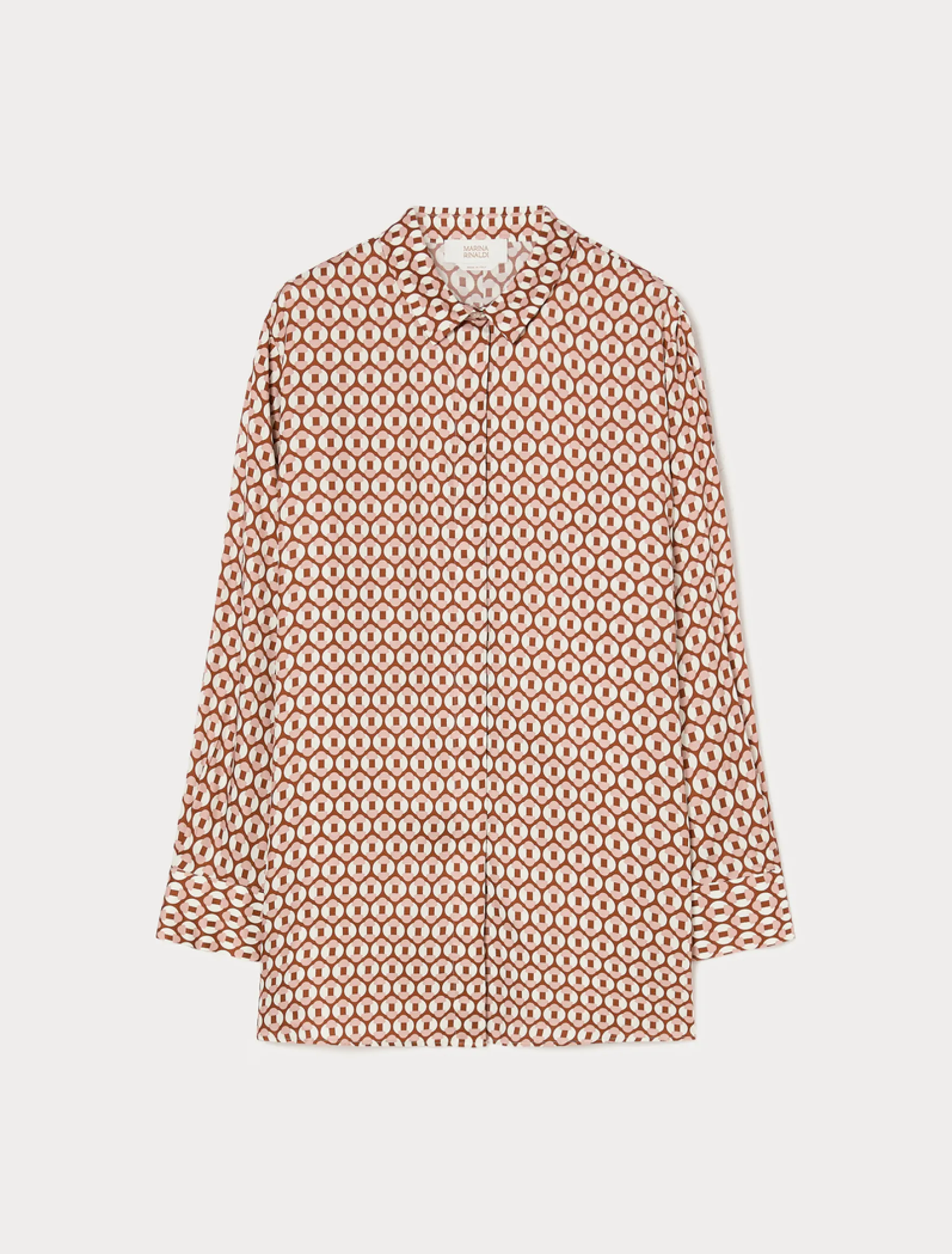 Camicia in twill - BIANCO