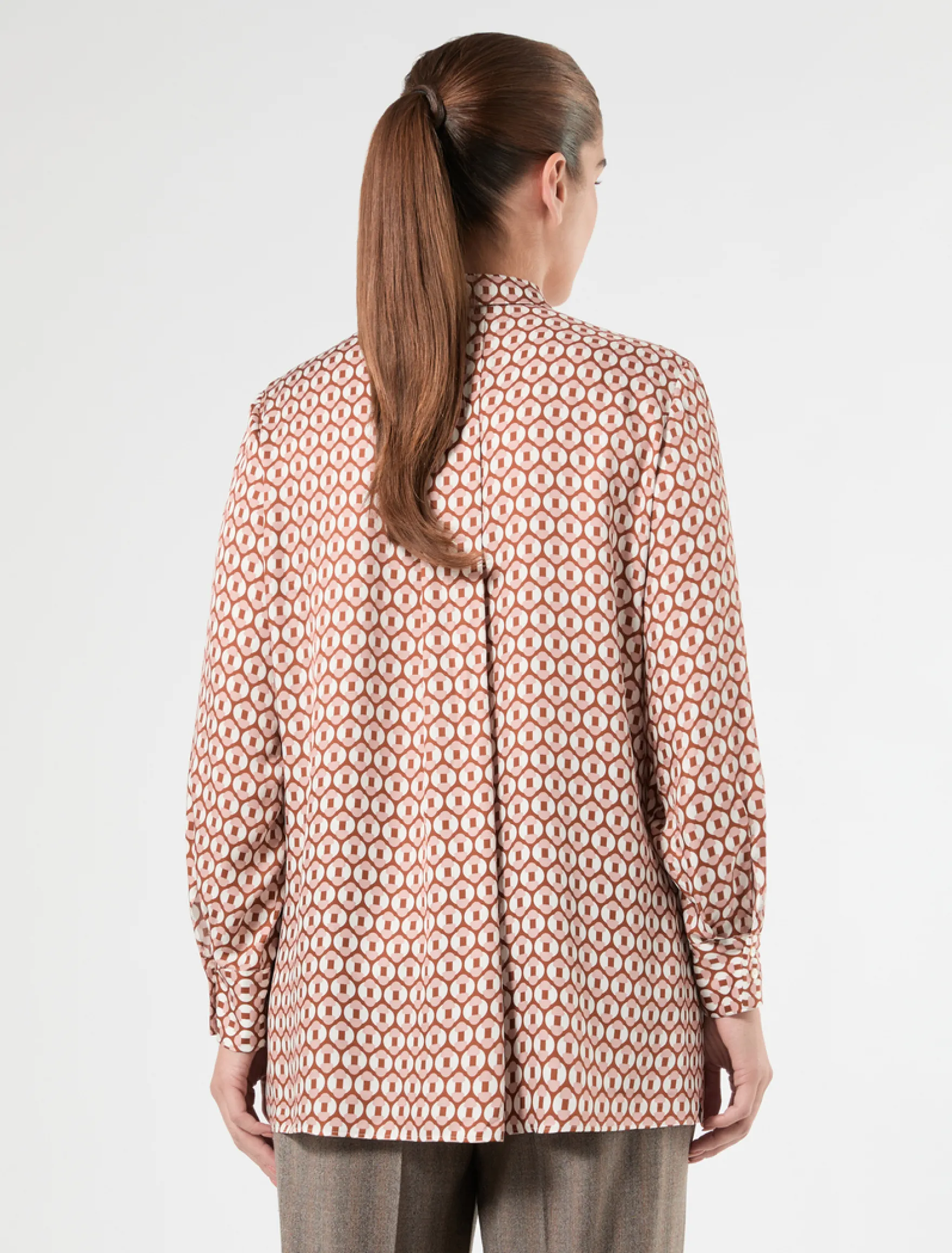 Camicia in twill - BIANCO