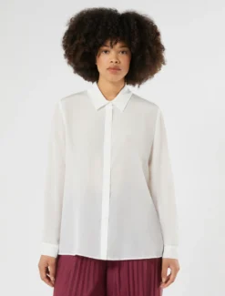 Camicia in viscosa - BIANCO