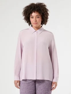 Camicia in viscosa - LAVANDA