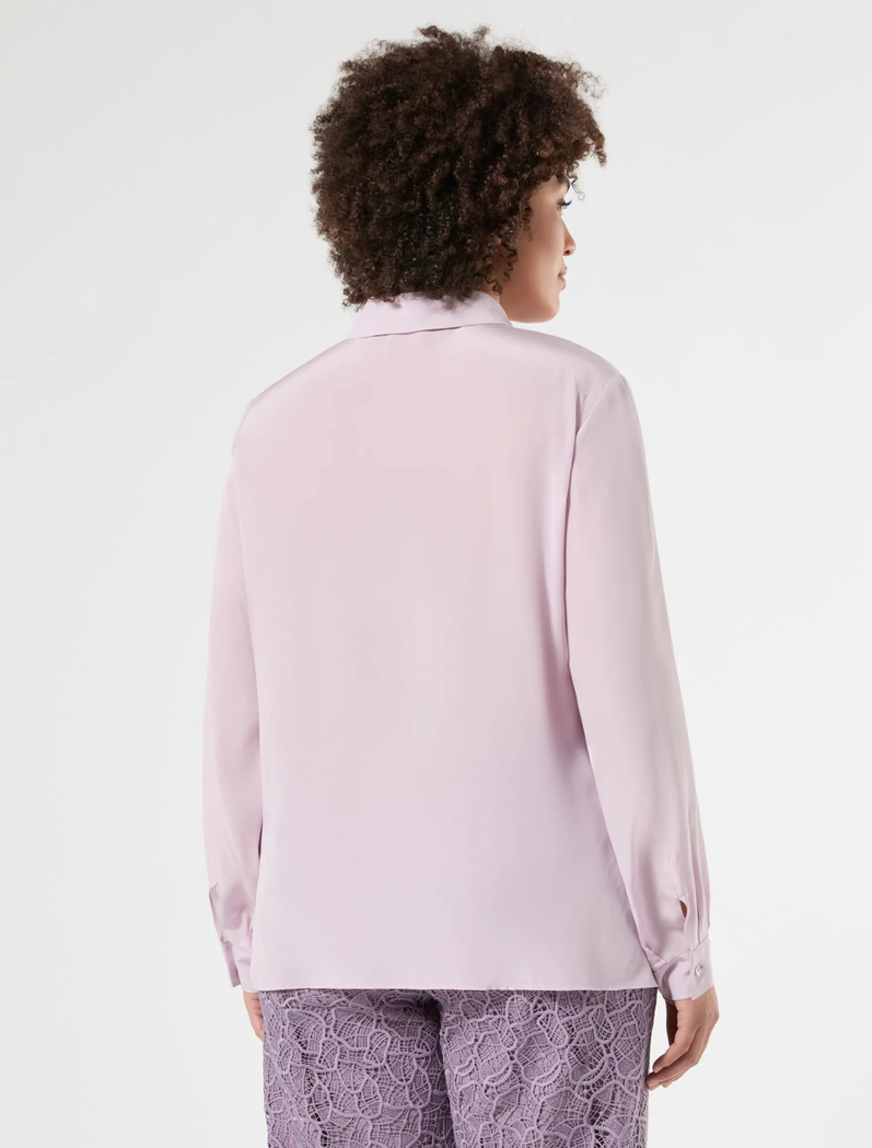 Camicia in viscosa - LAVANDA
