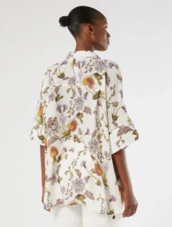 Camicia over in creponne - BIANCO