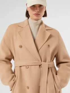 Cappotto in double di misto lana - CIPRIA