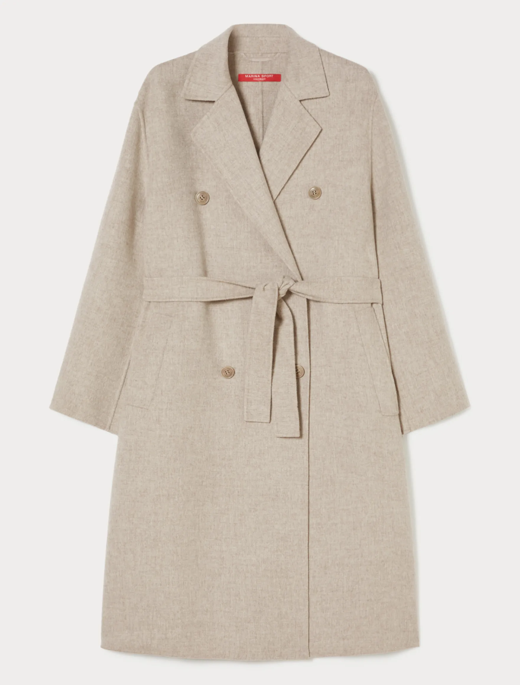 Cappotto in double di misto lana - COLONIALE