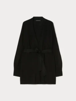 Cardigan in cachemire - NERO