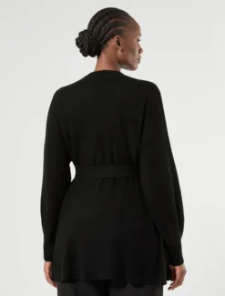 Cardigan in cachemire - NERO