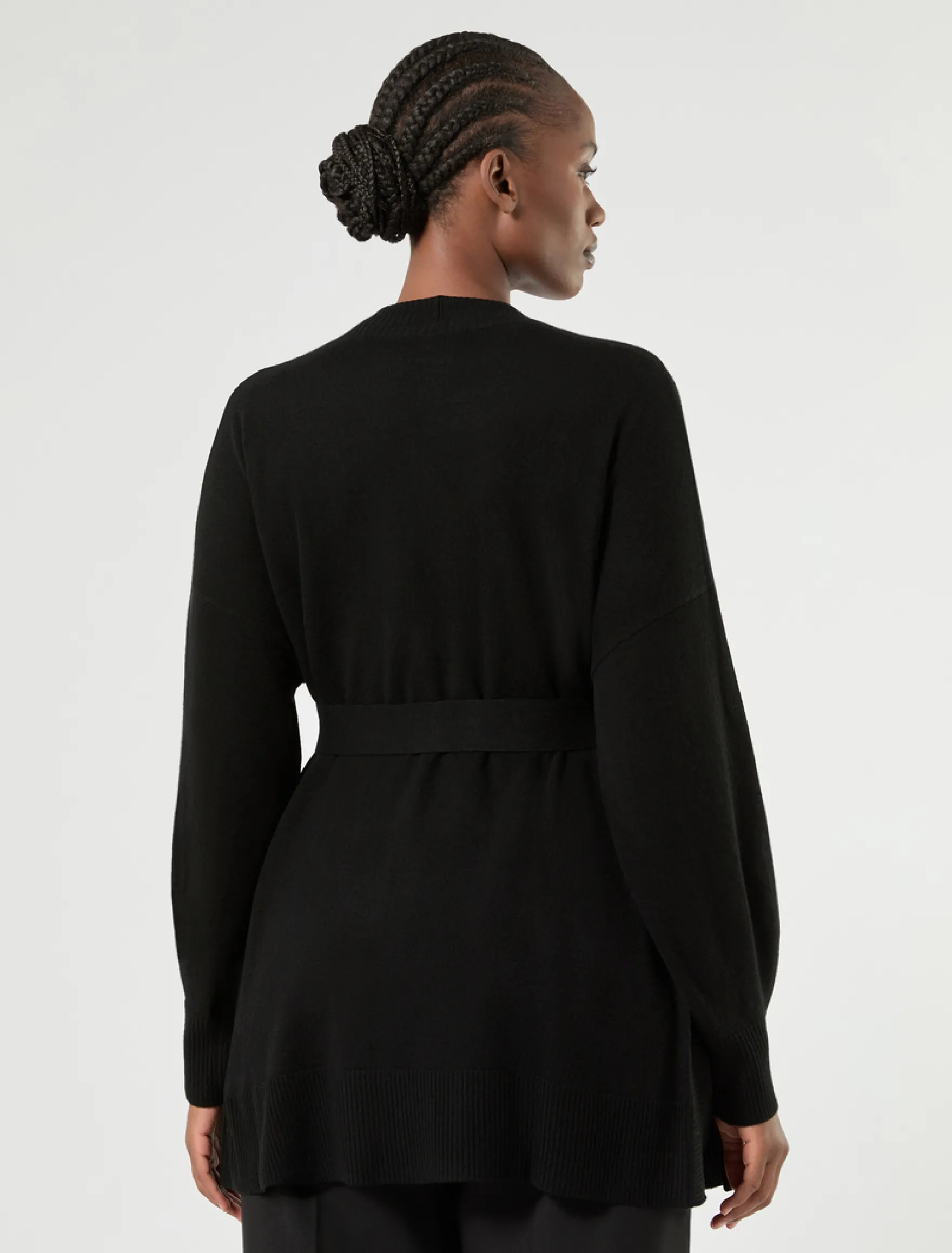 Cardigan in cachemire - NERO