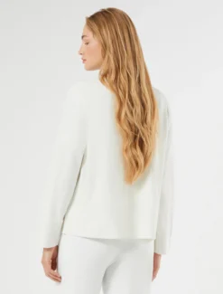 Cardigan in cotone - BIANCO