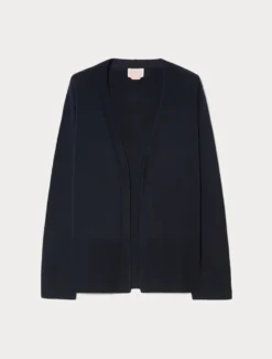 Cardigan in cotone - BLU NOTTE